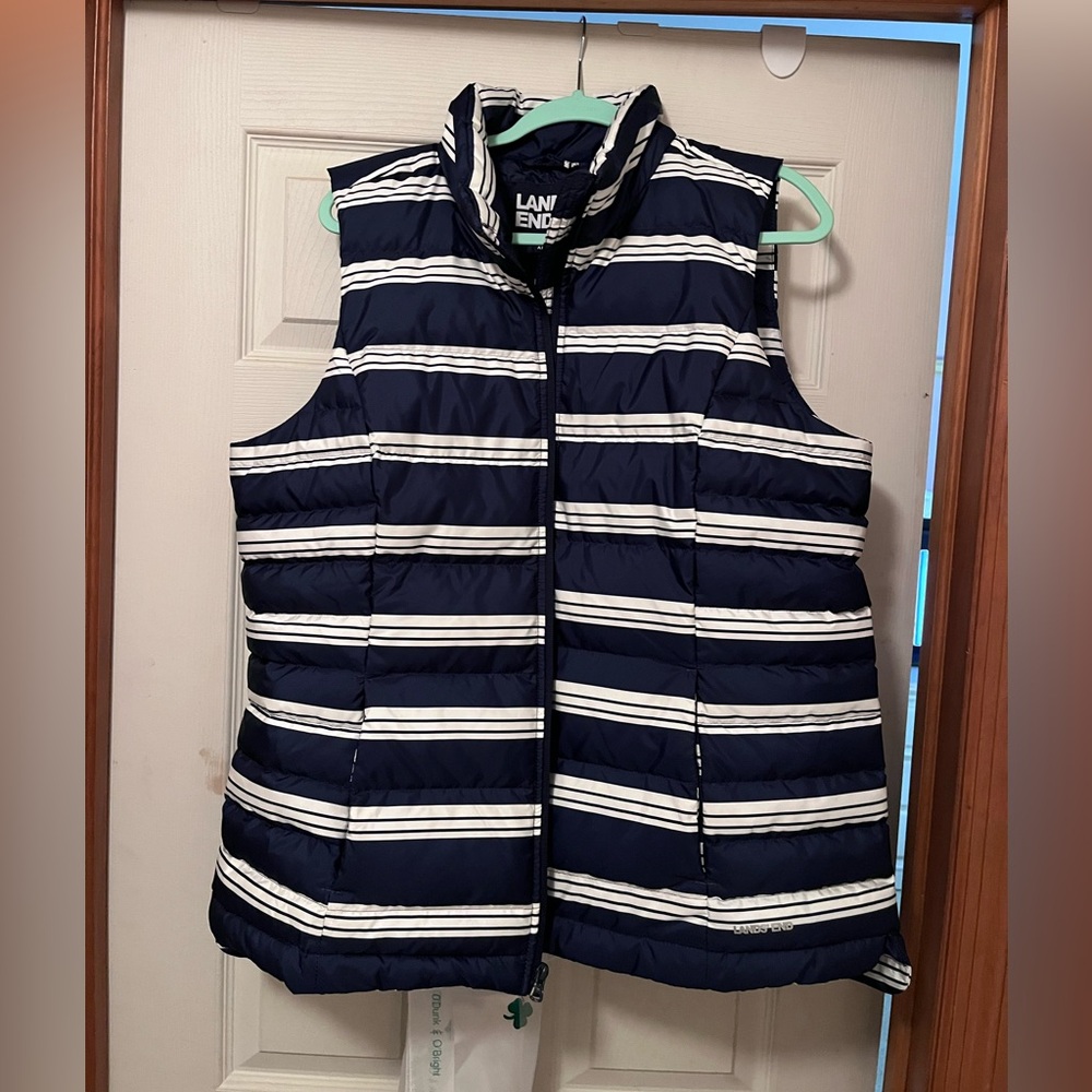 TALL Lands End Wanderweight Puffer Vest
